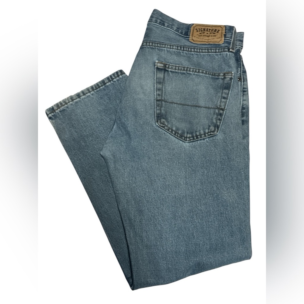 Men's Straight Fit Denim Jeans